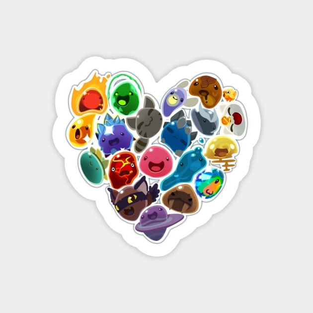 Slime heart Sticker by dragonlord19